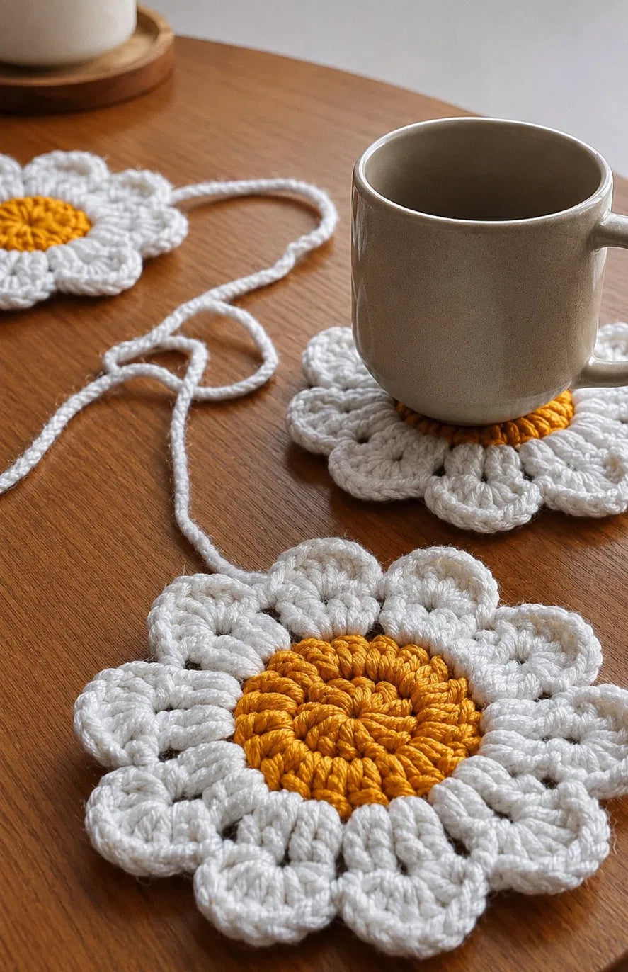 Daisy Coaster ☕